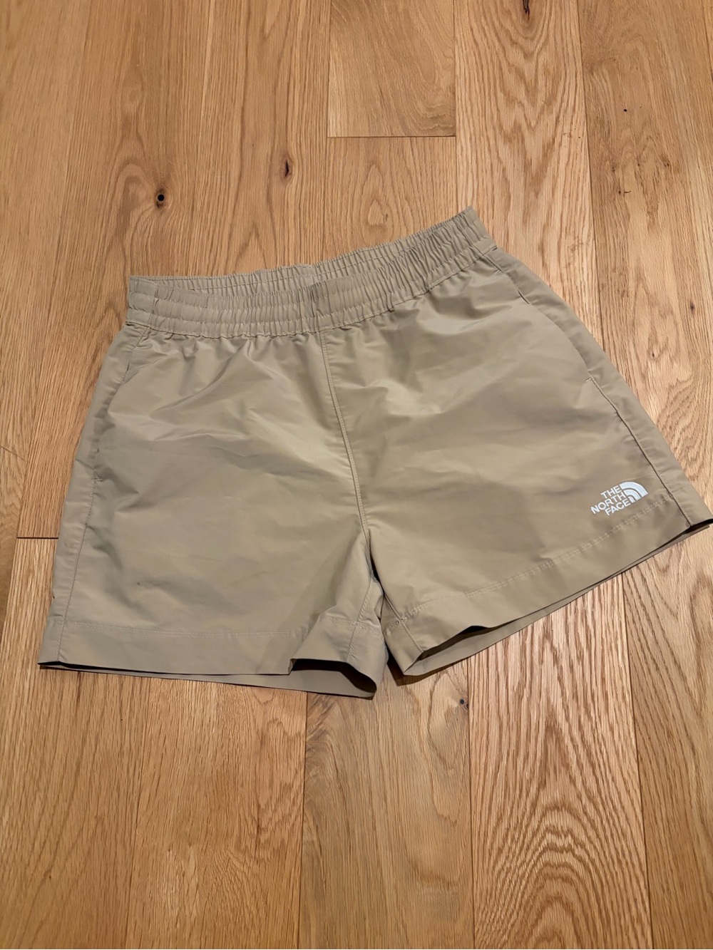The North Face Women's Tan Windwall Athletic Shorts